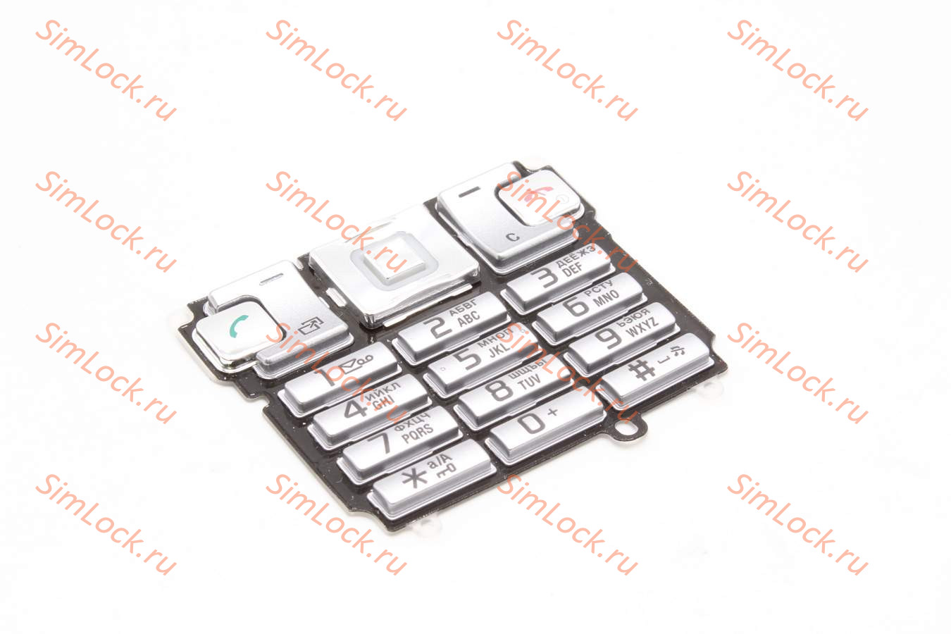 Sony Ericsson T700 - клавиатура, цвет серый