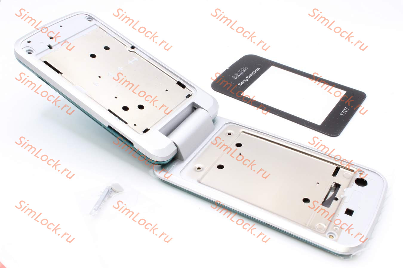 Sony Ericsson T707 - корпус, цвет зеленый