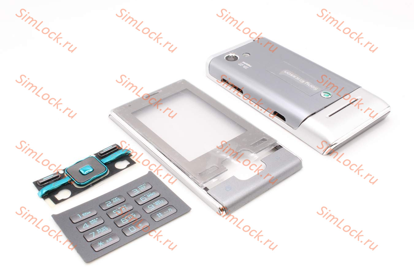 Sony Ericsson T715 - корпус, цвет серый