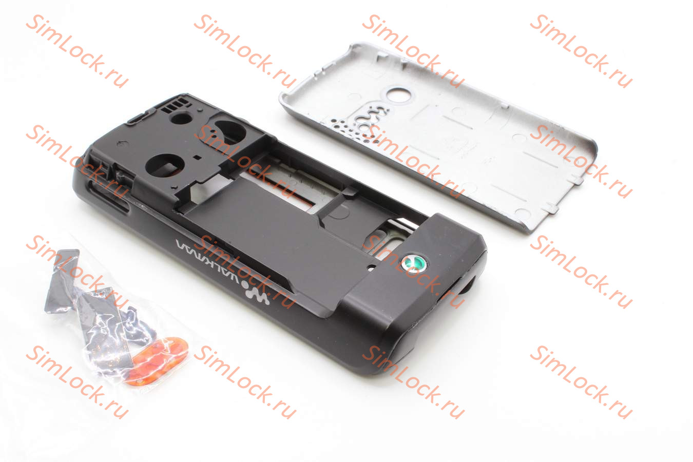 Sony Ericsson W200 - корпус, цвет черный