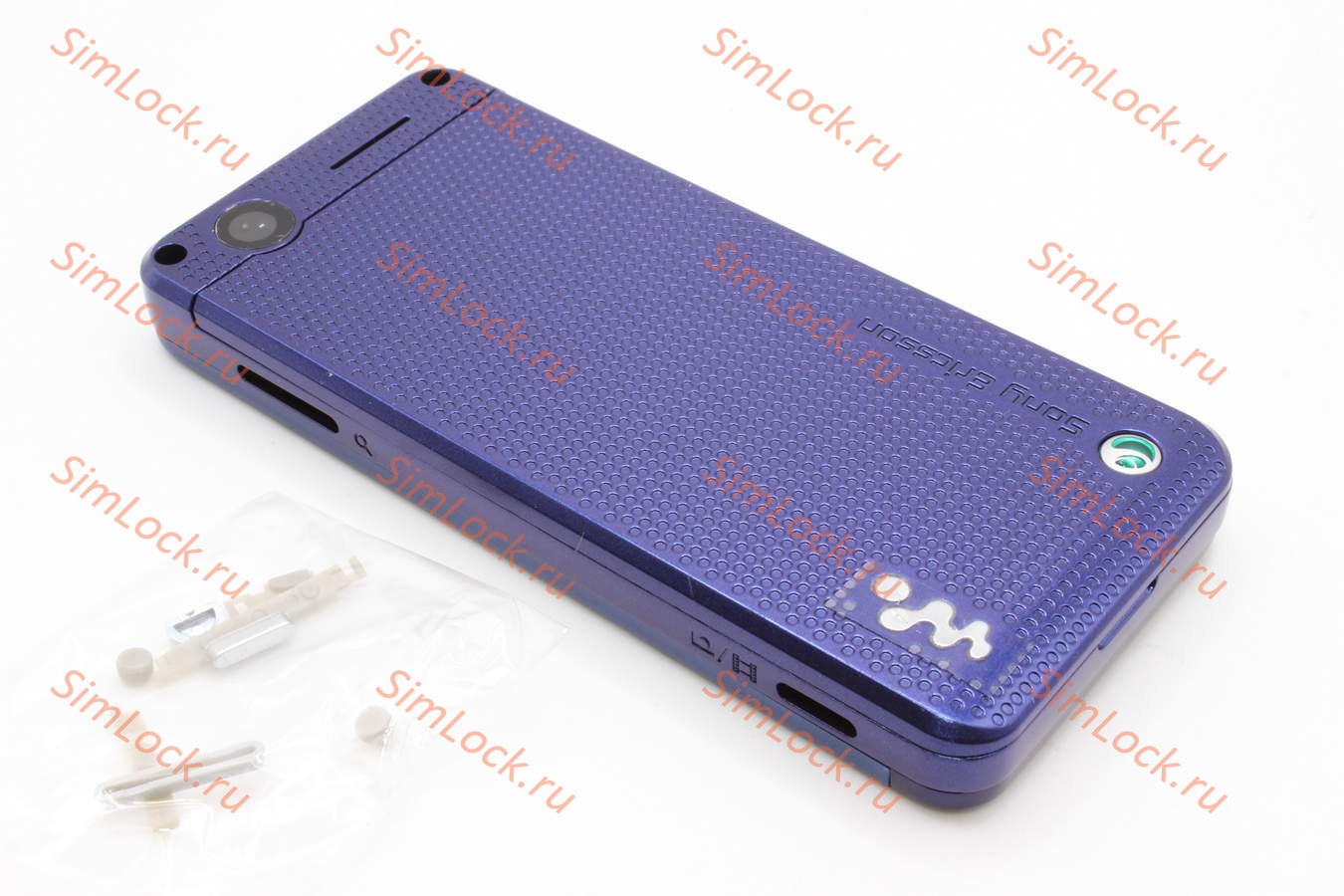 Sony Ericsson W302 - корпус (цвет - синий)