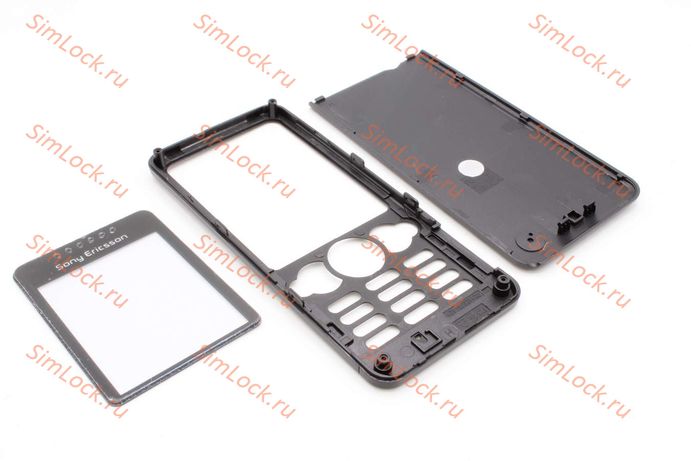 Sony Ericsson W302 - панели, цвет черный