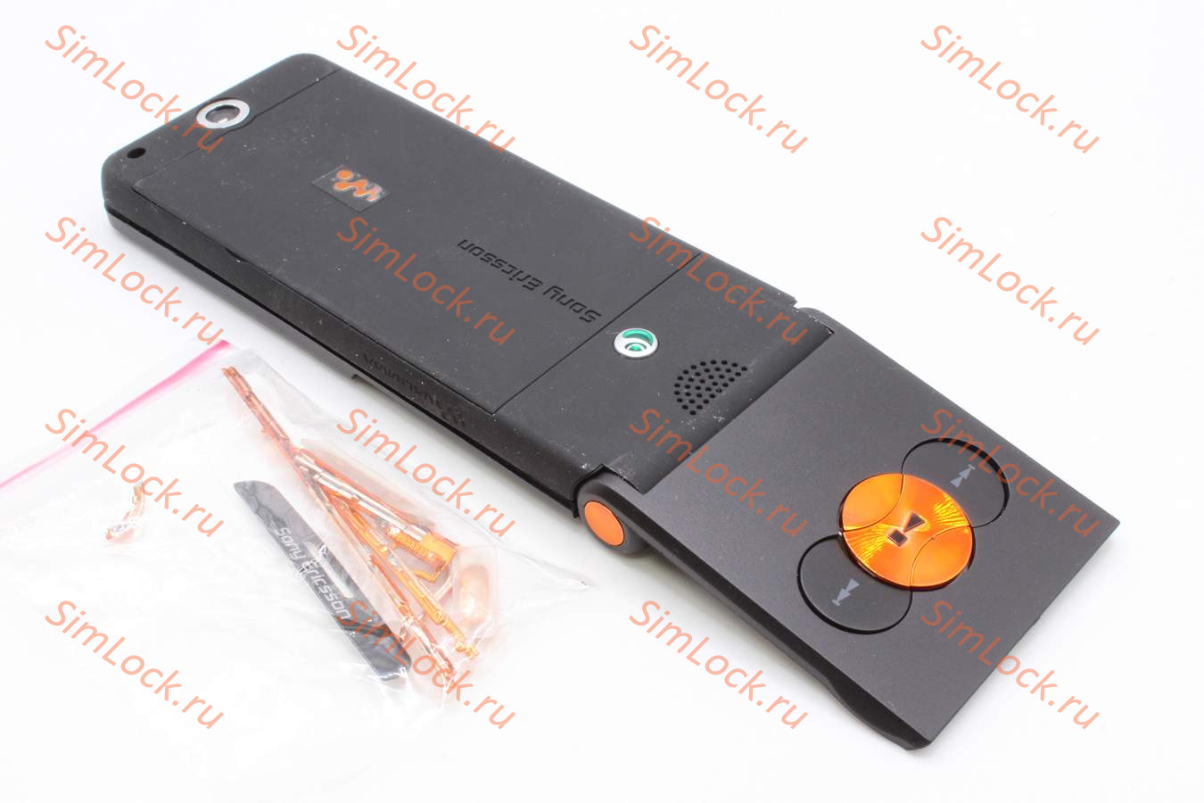 Sony Ericsson W350 - корпус, цвет черный