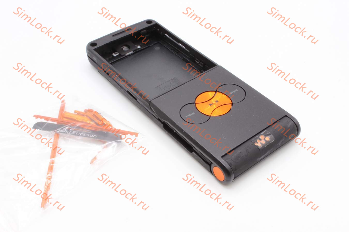 Sony Ericsson W350 - корпус, цвет черный, ST купить по цене 300 р. в  Челябинске - интернет магазин SimLock.ru