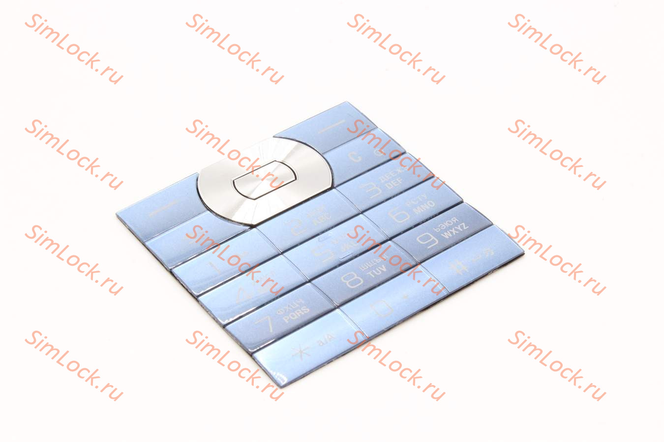 Sony Ericsson W350 - клавиатура, цвет синий