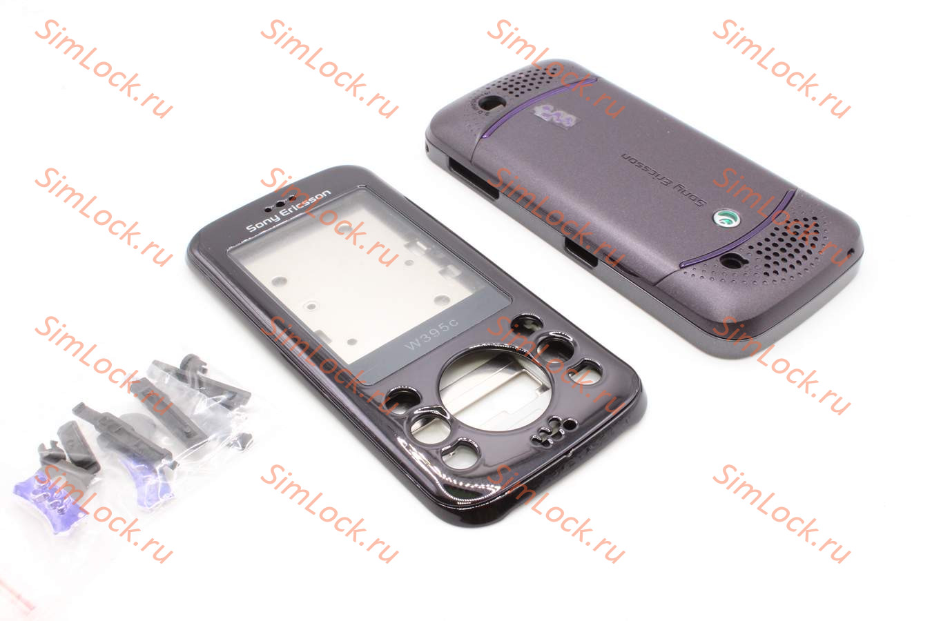 Sony Ericsson W395 - корпус, цвет фиолетовый
