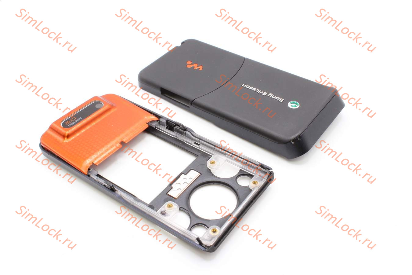 Sony Ericsson W580 - корпус, цвет черный