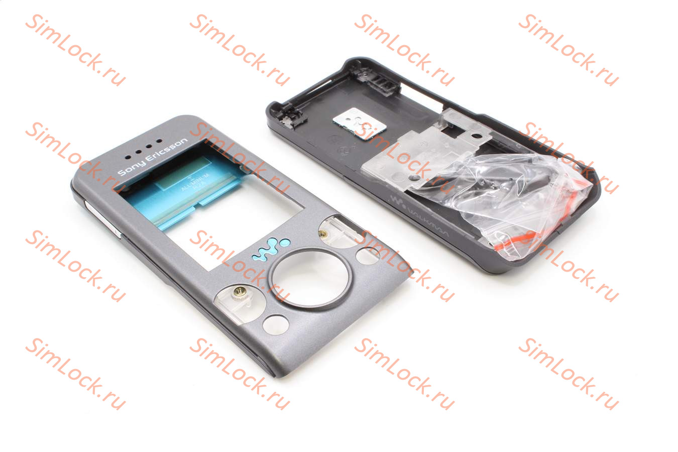 Sony Ericsson W580 - корпус, цвет серый купить по цене 650 р. в Челябинске  - интернет магазин SimLock.ru