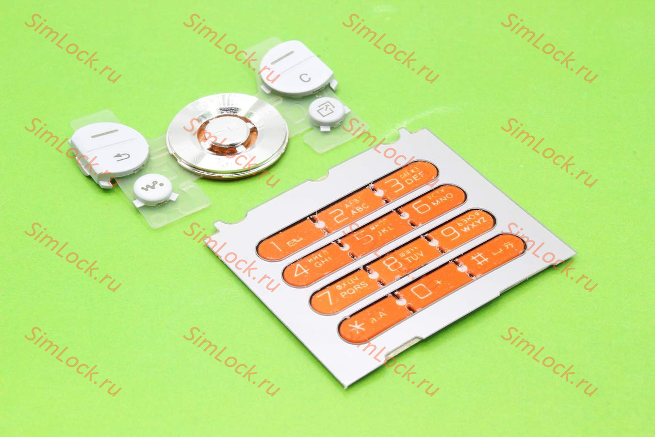 Sony Ericsson W580 - клавиатура, цвет белый, КШ