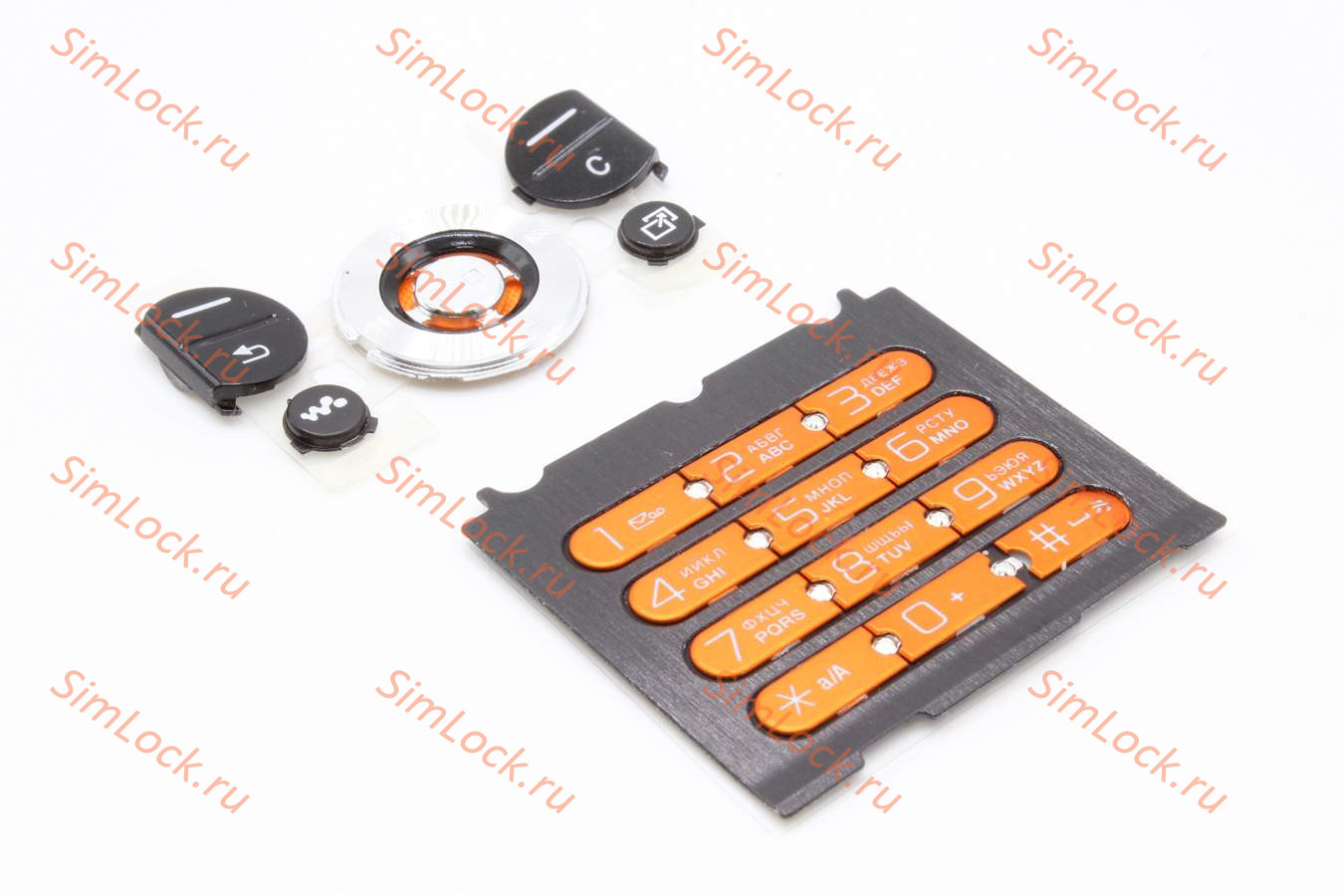 Sony Ericsson W580 - клавиатура, цвет черный