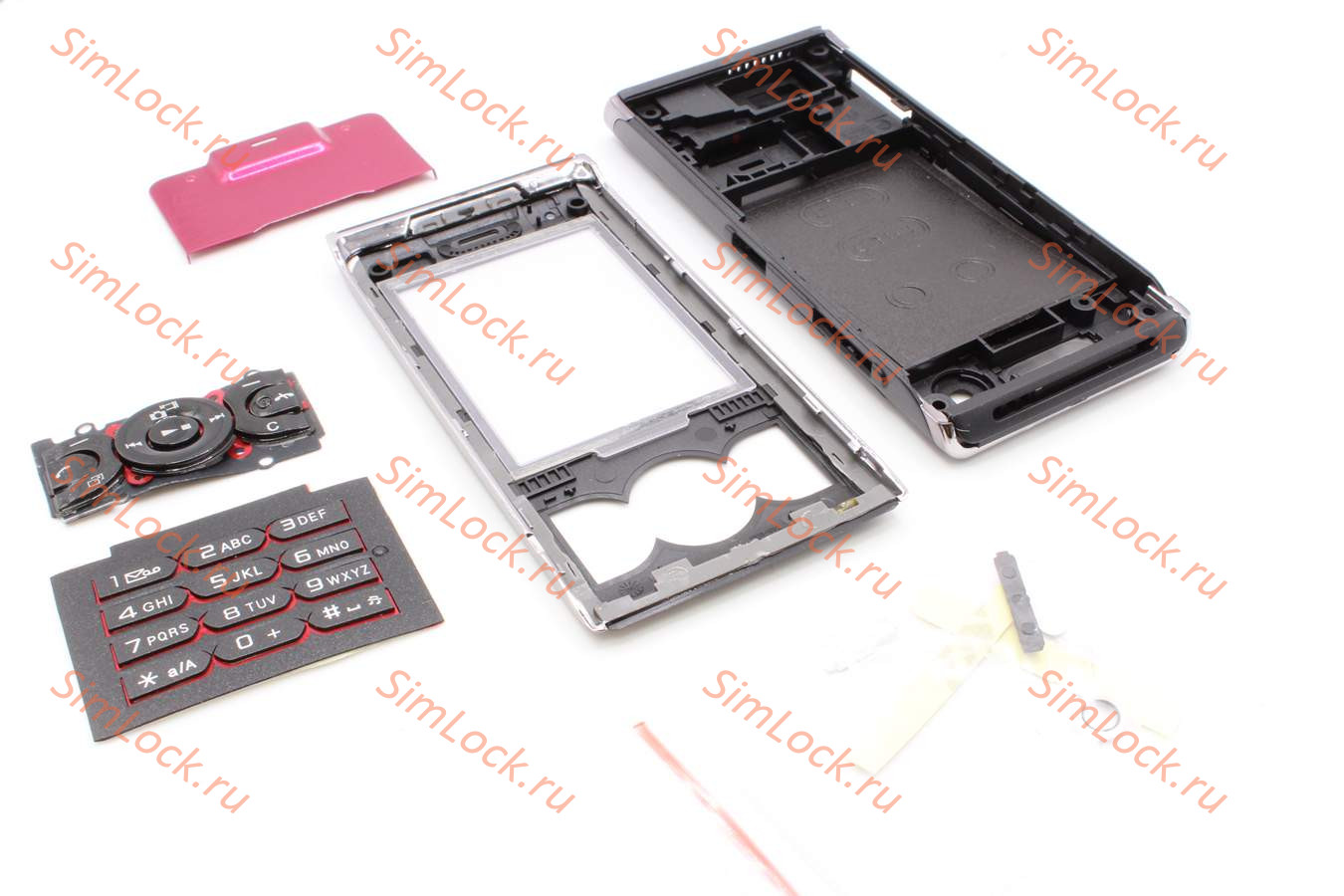 Sony Ericsson W595 - корпус, цвет черный