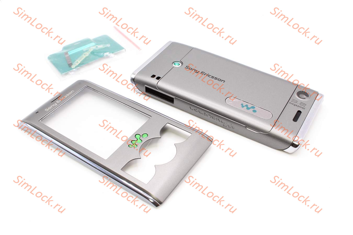 Sony Ericsson W595 - корпус, цвет серый