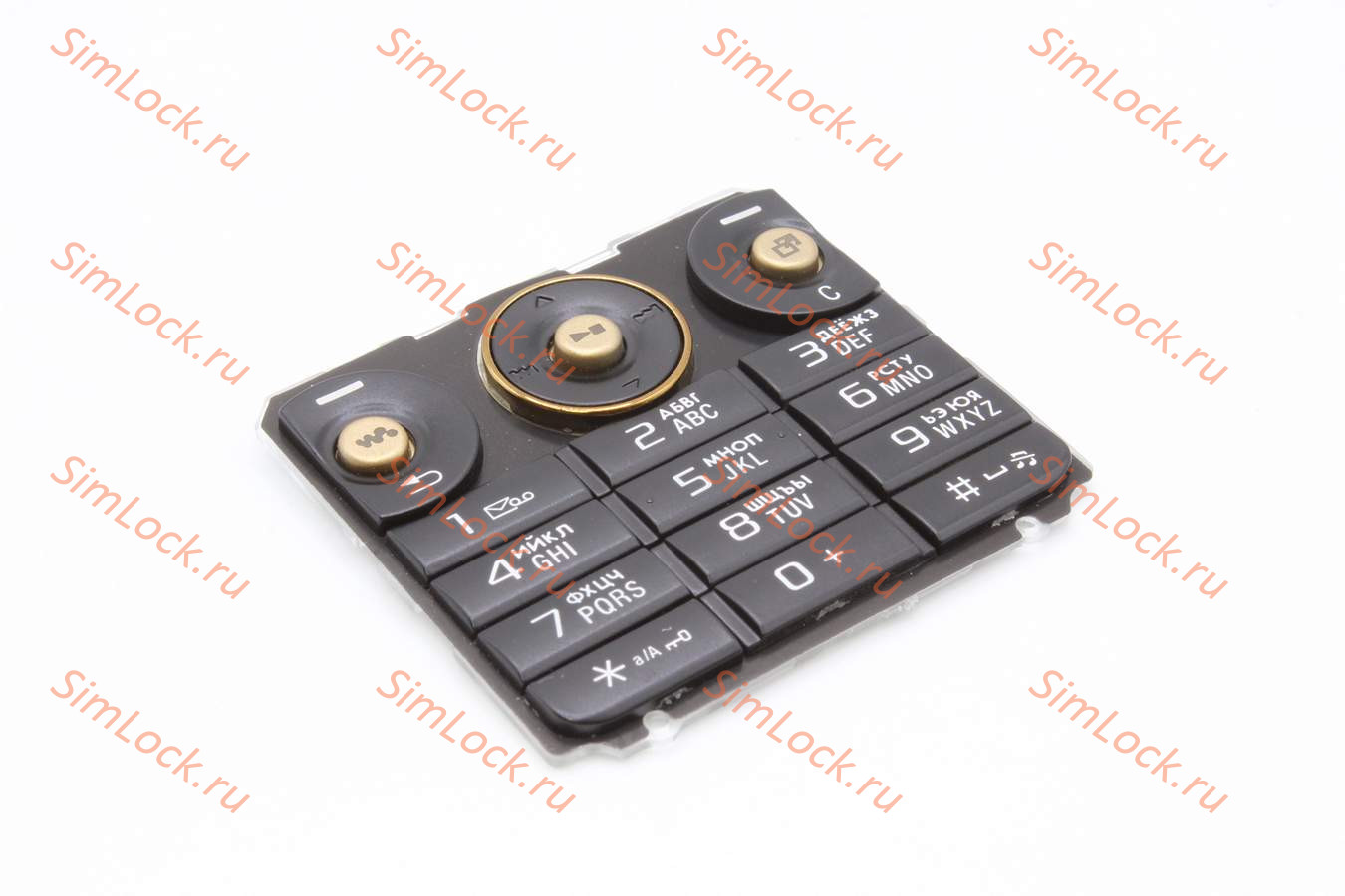 Sony Ericsson W660 - клавиатура, цвет черный