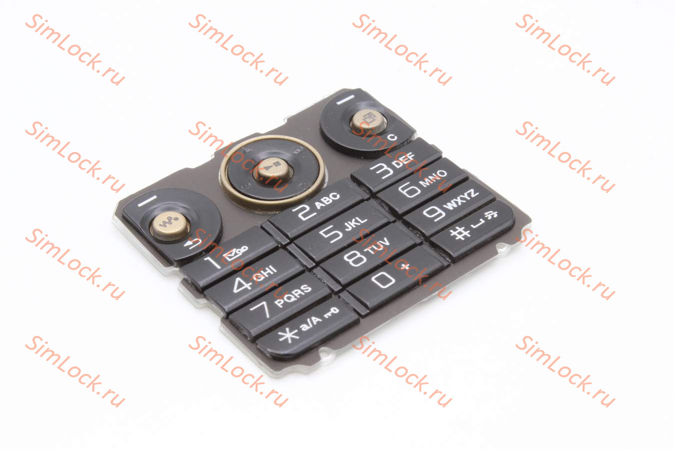 Sony Ericsson W660 - клавиатура, цвет черный, англ