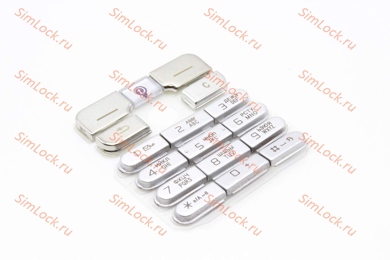 Sony Ericsson W700 - клавиатура, цвет серый