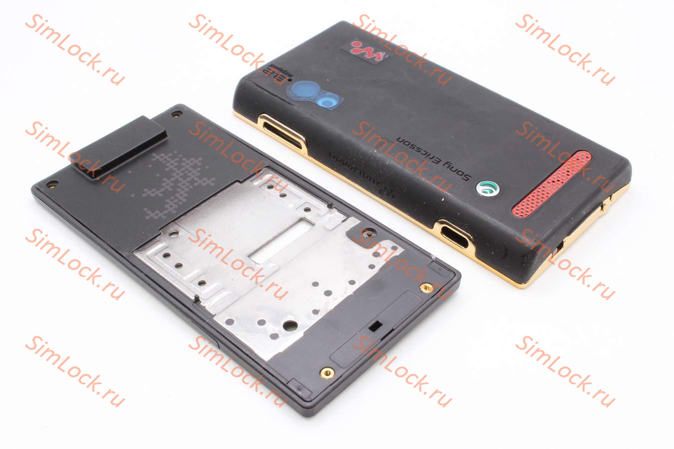 Sony Ericsson W705 - корпус, цвет черный