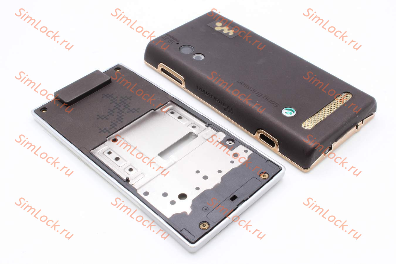 Sony Ericsson W705 - корпус, цвет серебро