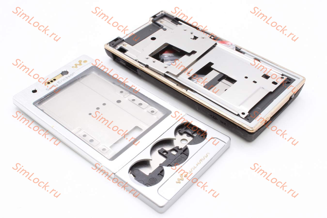 Sony Ericsson W705 - корпус, цвет серебро