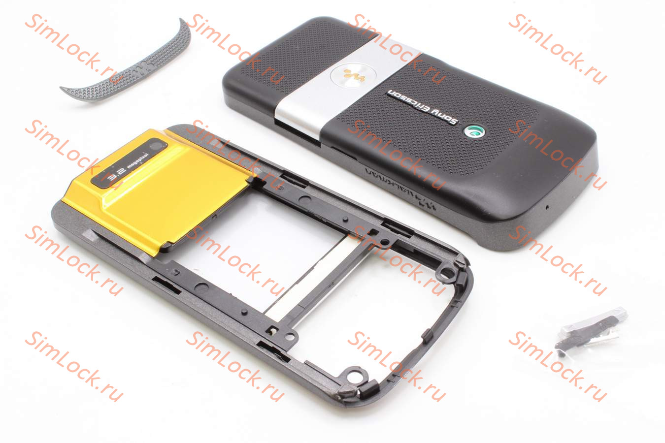 Sony Ericsson W760 - корпус, цвет черный