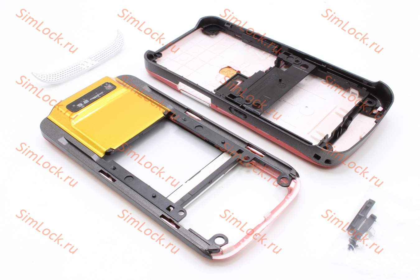 Sony Ericsson W760 - корпус, цвет красный