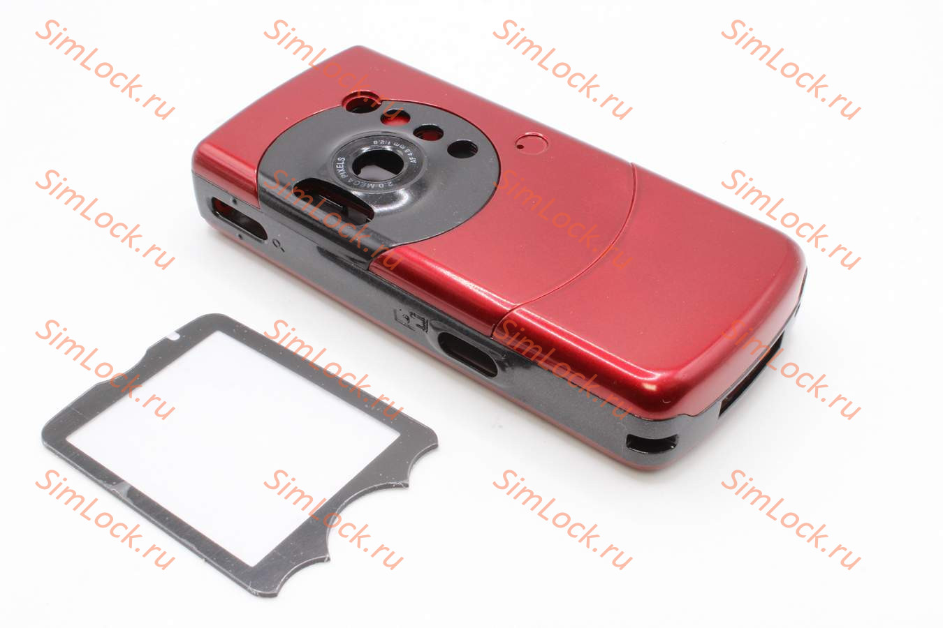 Sony Ericsson W810 - корпус, цвет красный