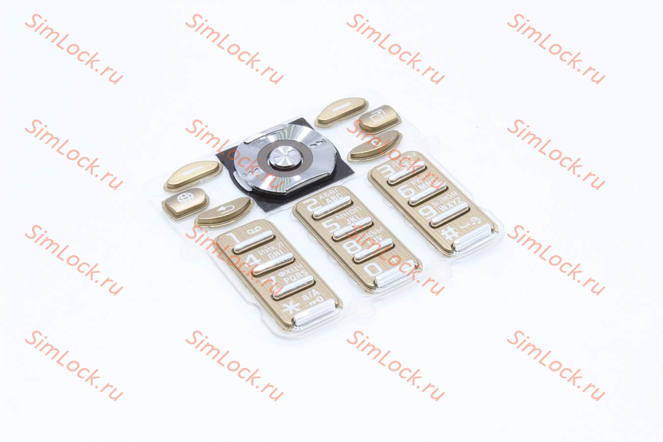 Sony Ericsson W880 - клавиатура (цвет - gold), оригинал