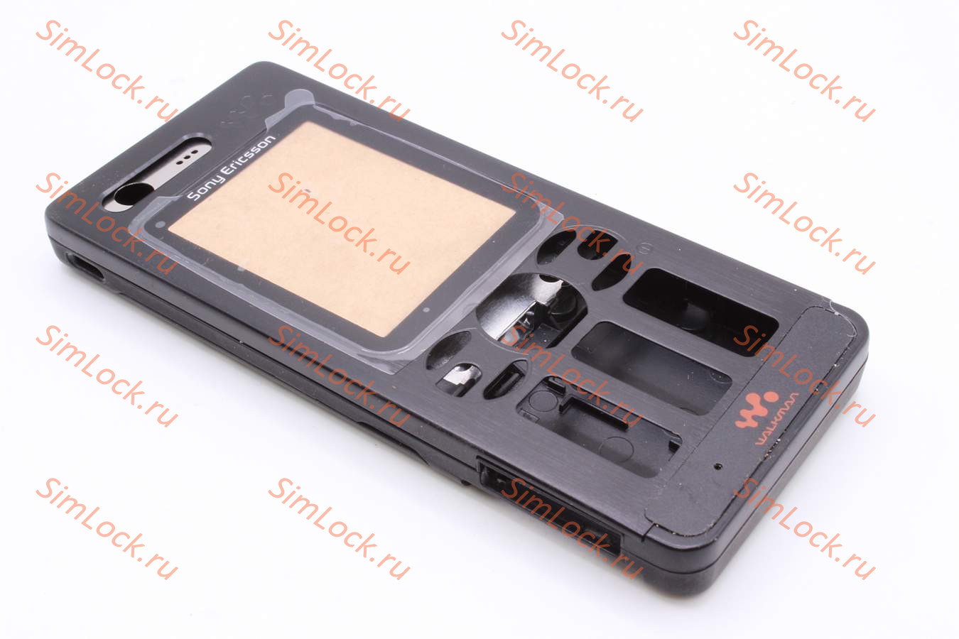 Sony Ericsson W880 - корпус (цвет - черный, черная задняя часть)