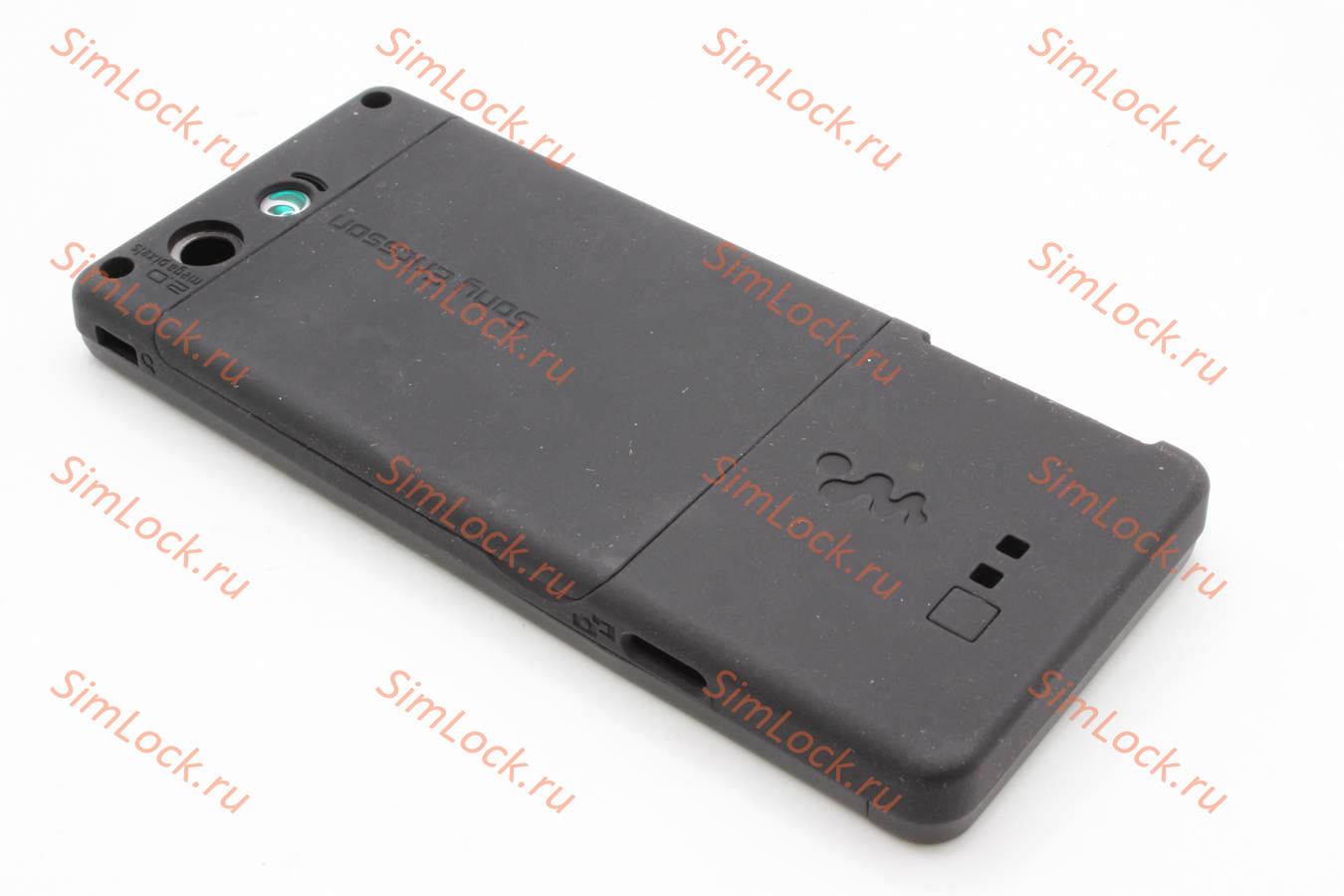 Sony Ericsson W880 - корпус (цвет - черный, без крышки)