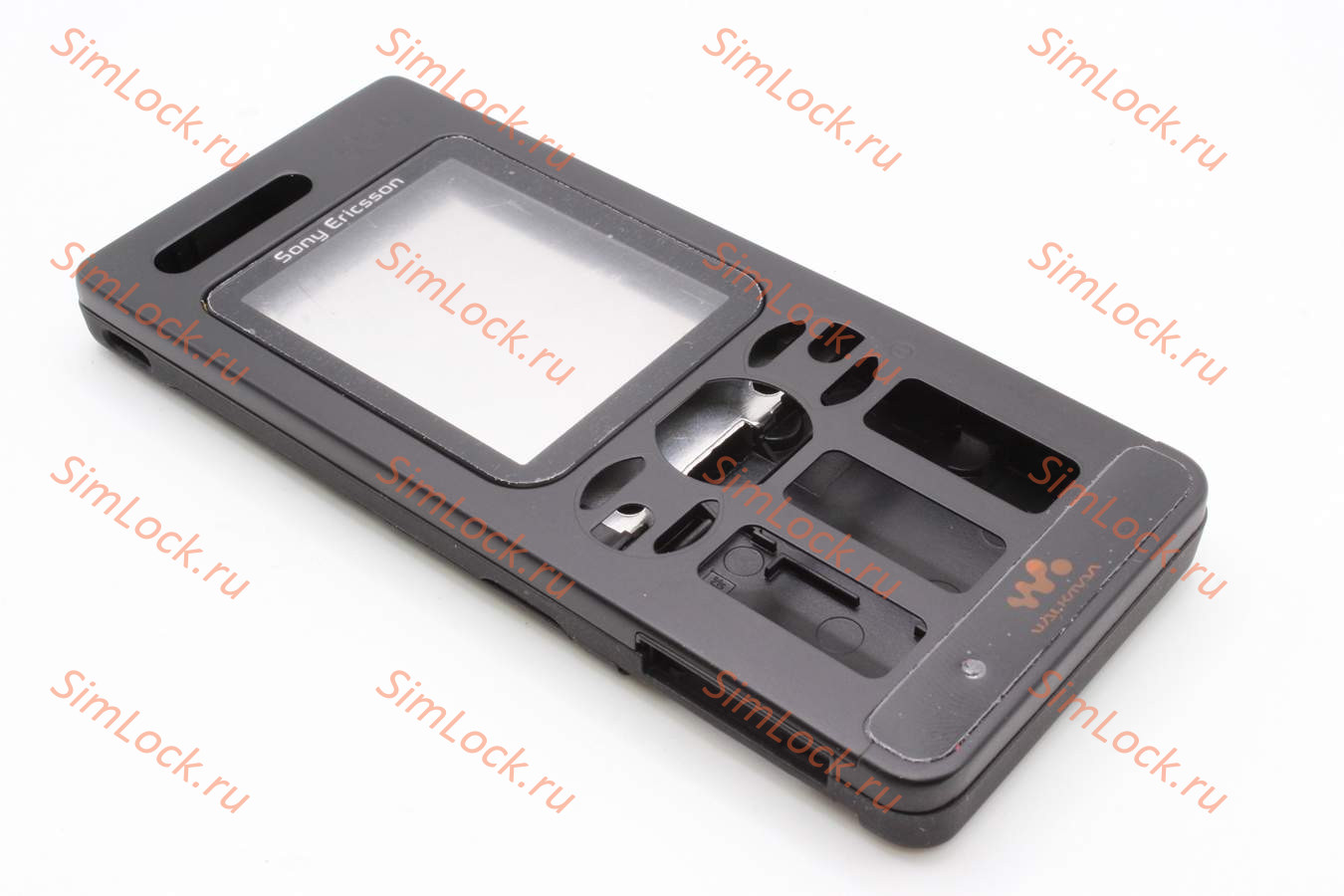 Sony Ericsson W880 - корпус (цвет - черный, без крышки)