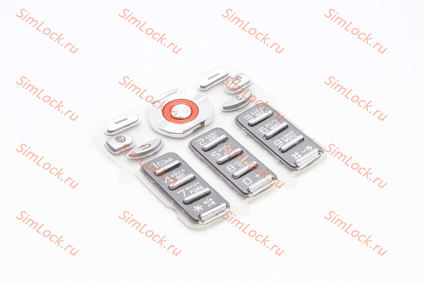 Sony Ericsson W880 - клавиатура, цвет серебристый, функциональна часть КШ