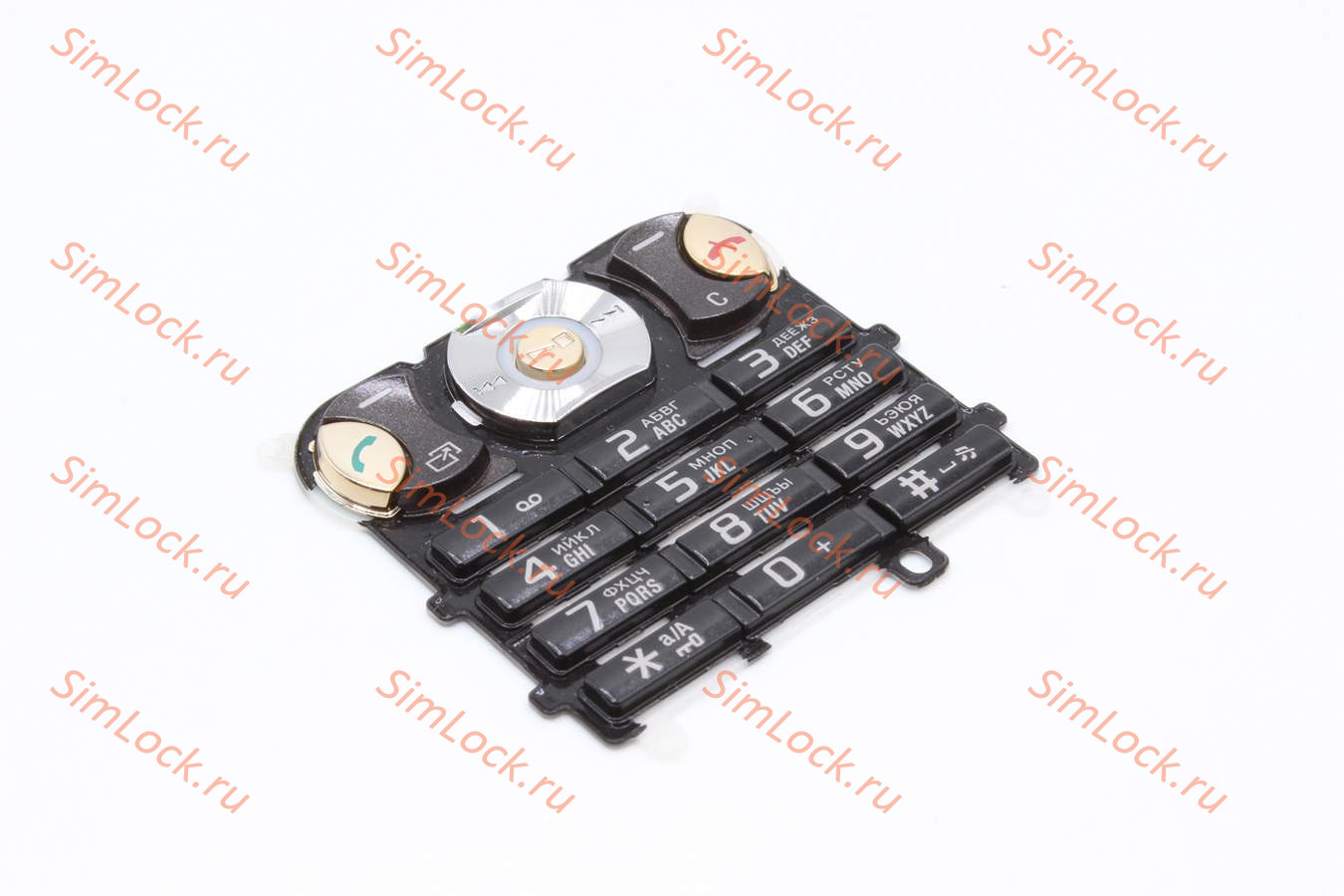 Sony Ericsson W890 - клавиатура (цвет - чёрный)