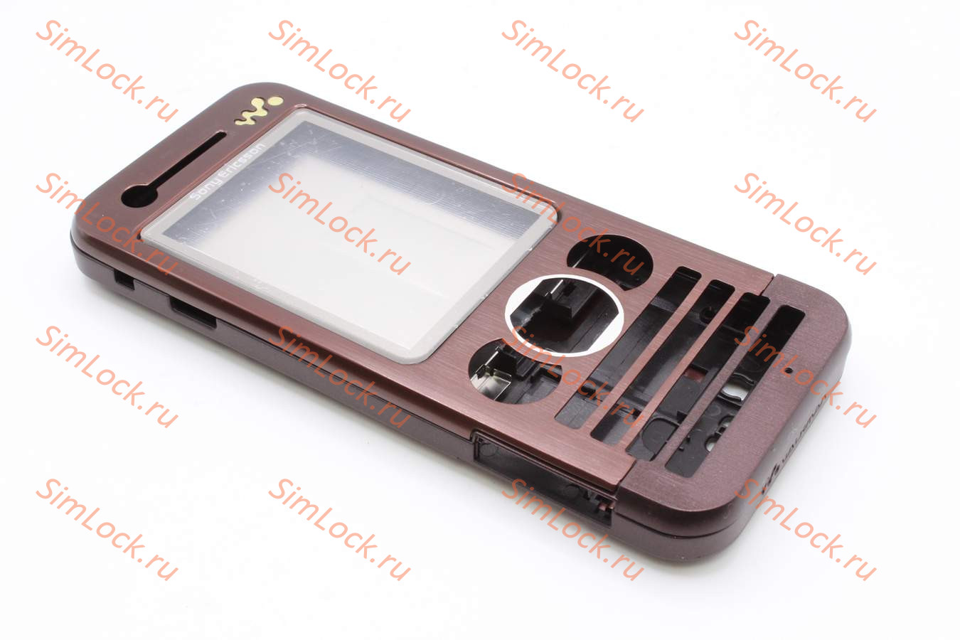 Sony Ericsson W890 - корпус (цвет - коричневый)