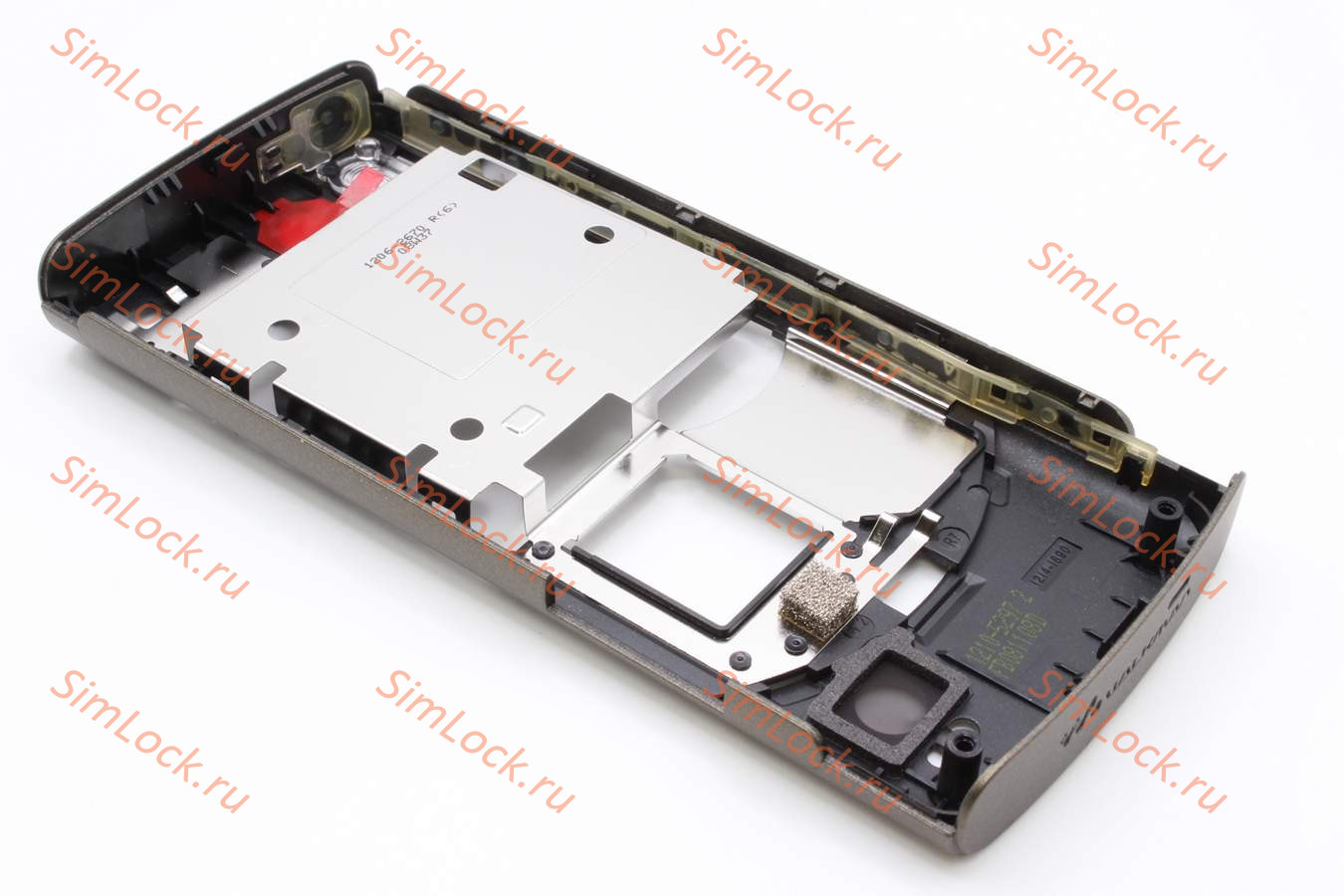 Sony Ericsson W902 - задняя часть корпуса - шасси (цвет - green), оригинал