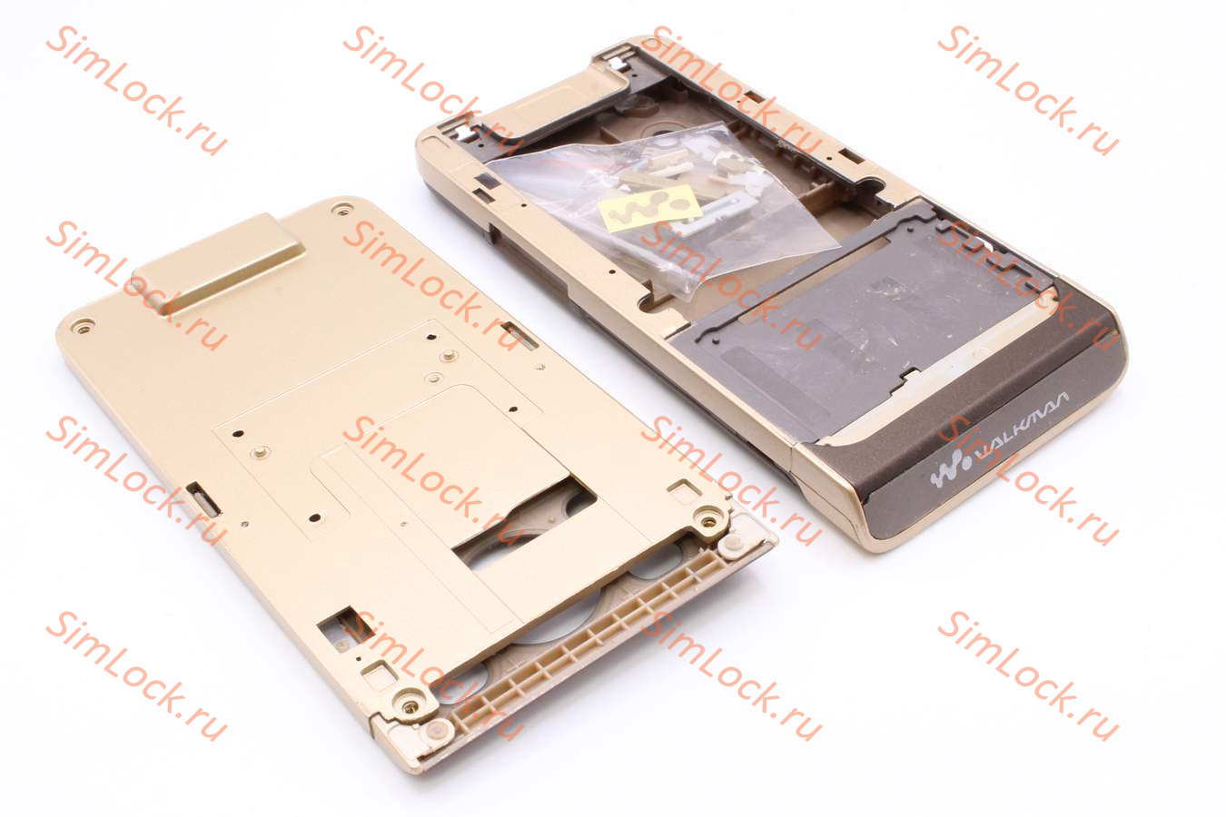 Sony Ericsson W910 - корпус, цвет коричневый