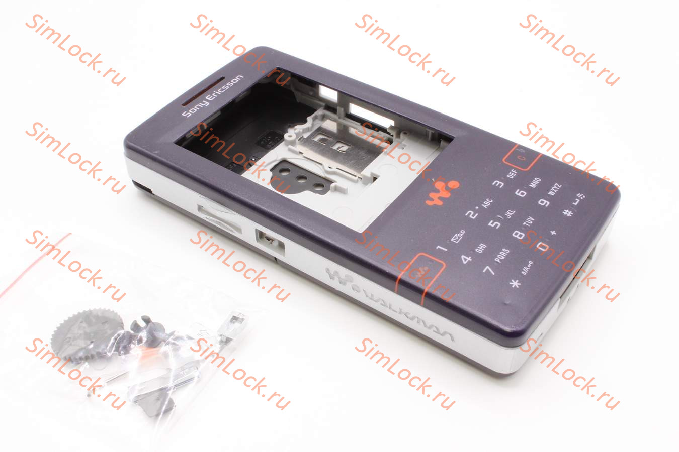 Sony Ericsson W950 - корпус, цвет фиолетовый купить по цене 750 р. в  Челябинске - интернет магазин SimLock.ru