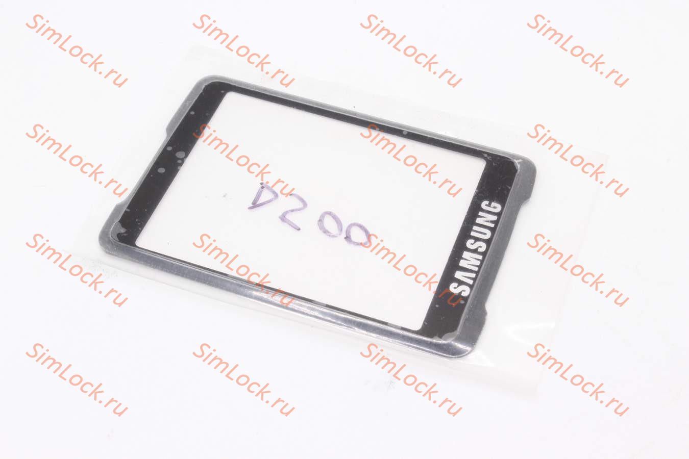 Samsung D500 защитное стекло дисплея, цвет черный