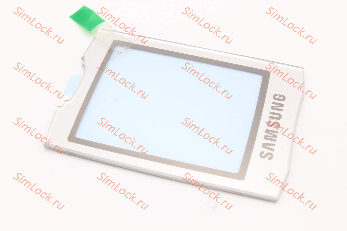 Samsung E200 защитное стекло дисплея, цвет серый