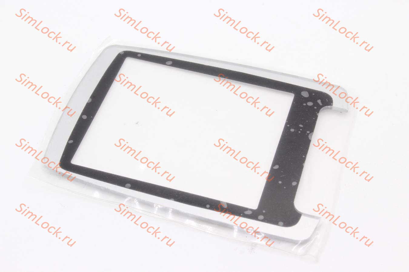 Samsung E760 защитное стекло основного дисплея, цвет серый+черный