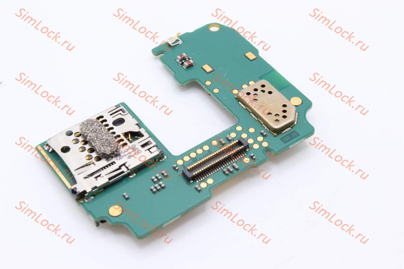 Nokia N86 - считыватель SIM/MicroSD в сборе