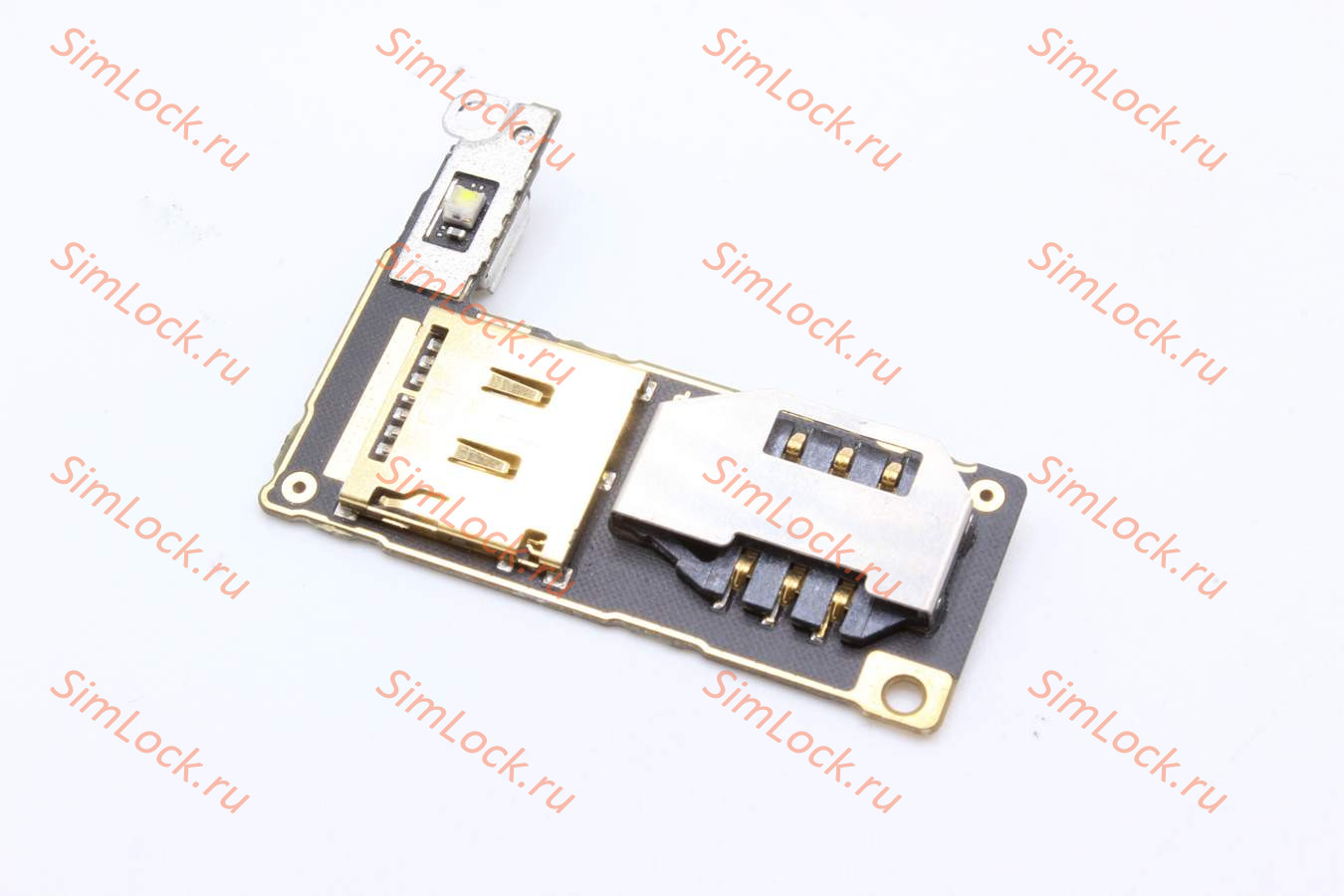 Sony Ericsson U10 - считыватель карты памяти и SIM карты в сборе с вибро