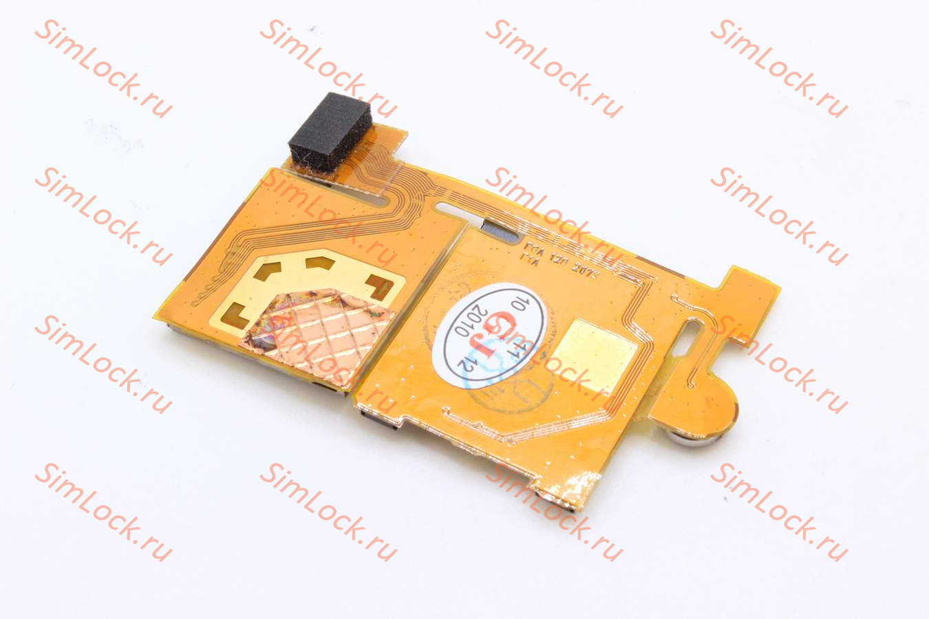 Sony Ericsson W880 - считыватель карты памяти и SIM карты в сборе