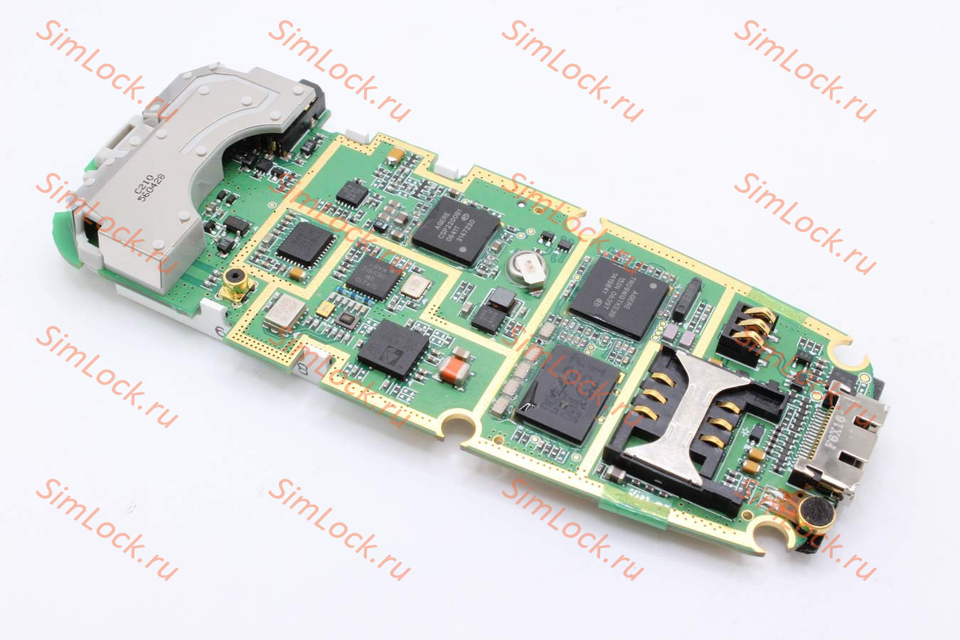 Samsung C210 системная плата в сборе с дисплеем (SWAP), оригинал