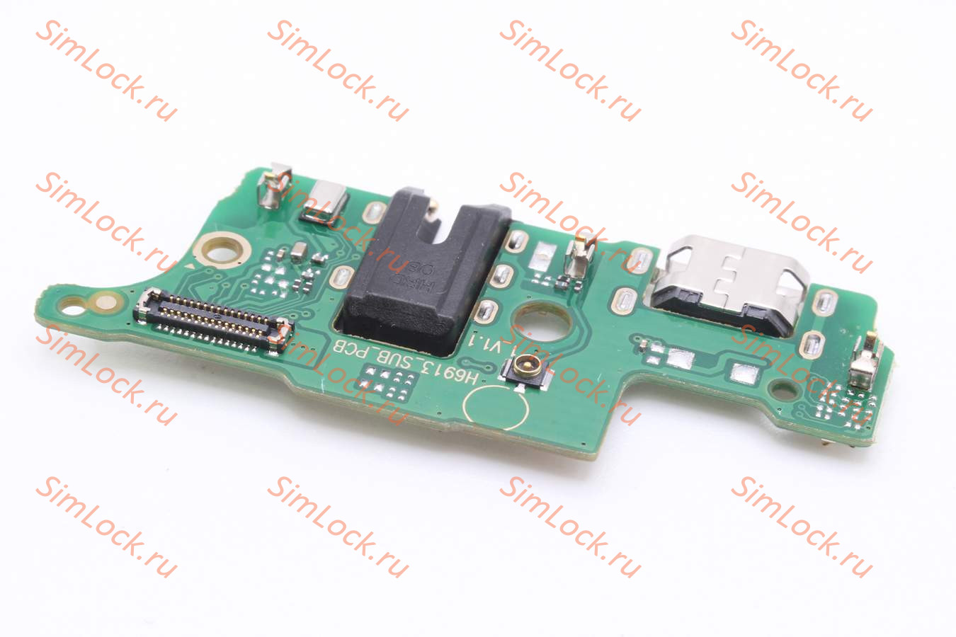 Нижняя плата (шлейф) Tecno Spark 8P (KG7N), с разъемом зарядки, К-3