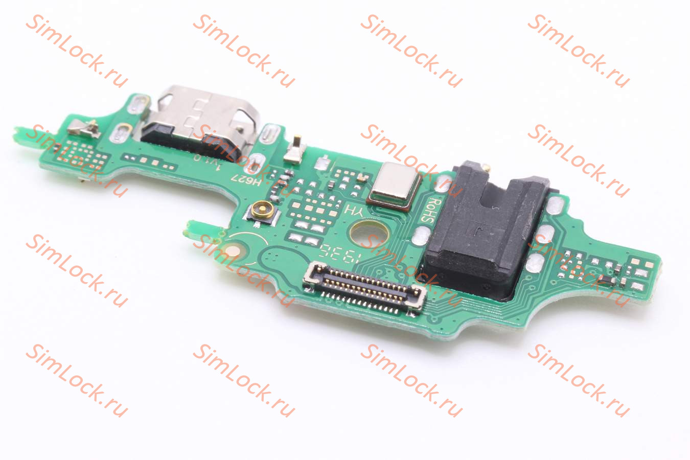 Нижняя плата (шлейф) Tecno Camon 15 (CD7), Camon 15 Air (CD6), с разъемом зарядки, К-3