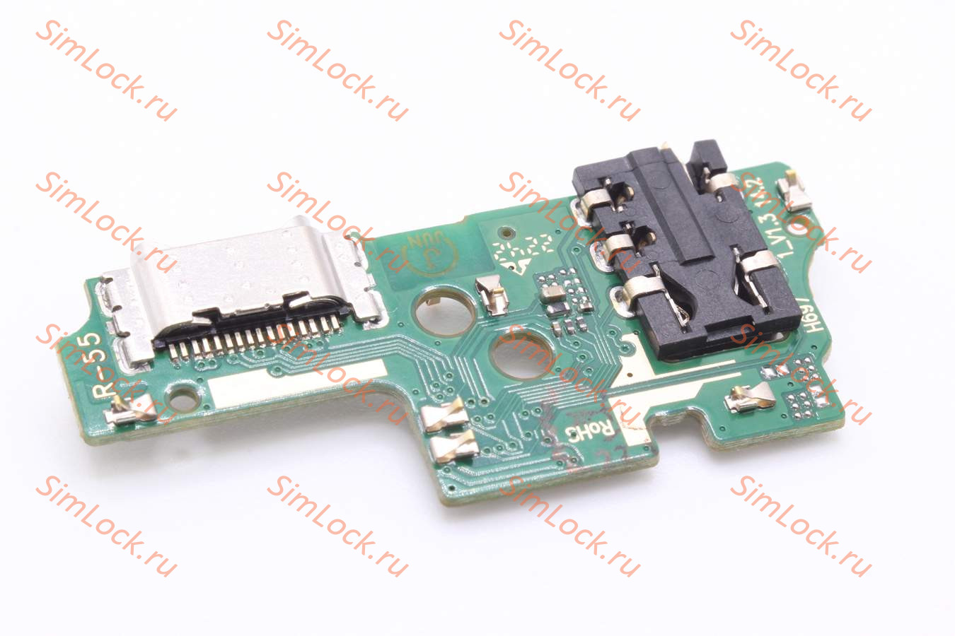 Нижняя плата (шлейф) Tecno Camon 17P (CG7N), с разъемом зарядки, К-3