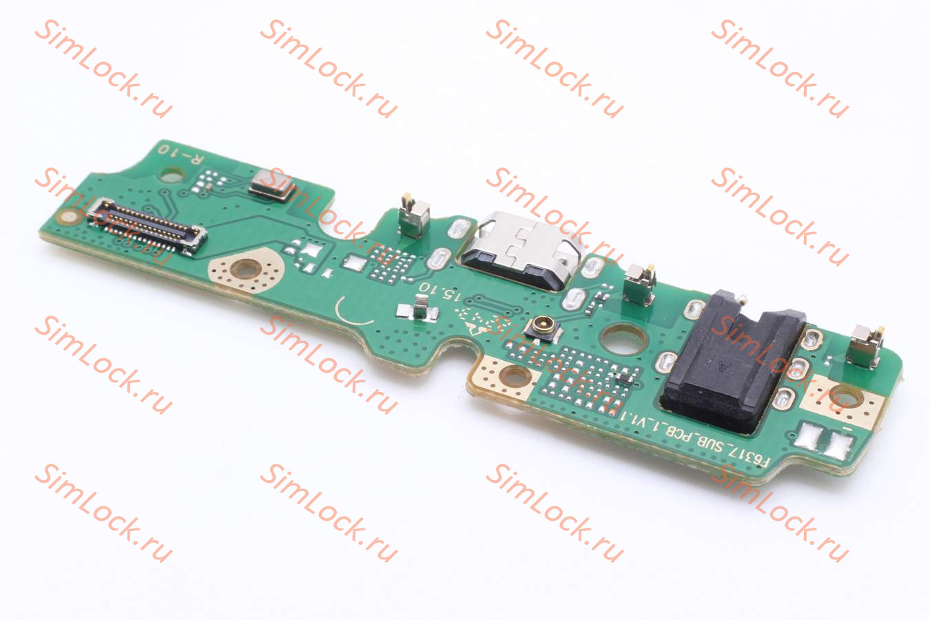 Нижняя плата (шлейф) Tecno Spark 7 (KF6N), с разъемом зарядки, К-3