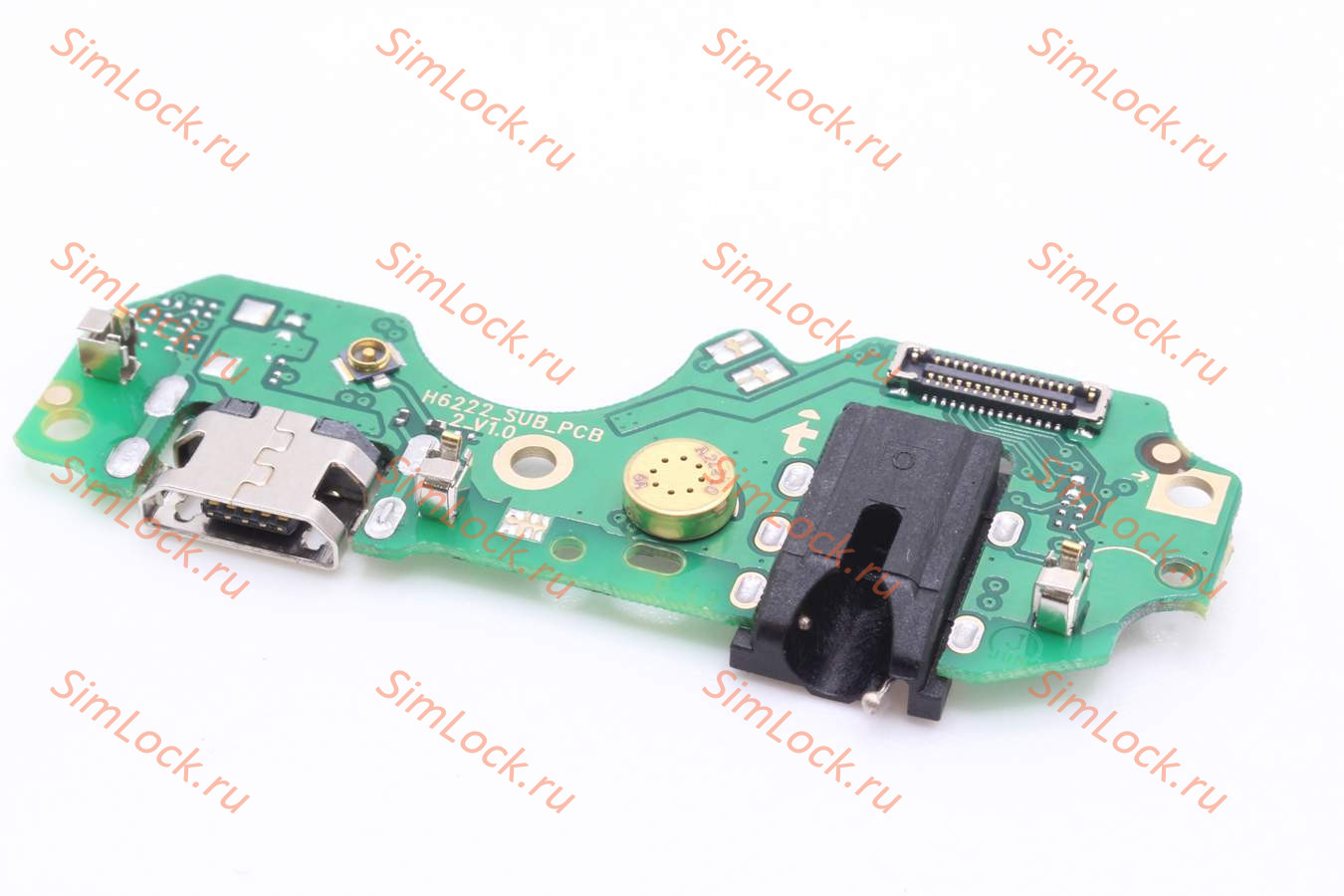 Нижняя плата (шлейф) Tecno Spark Go 2022 (KG5m), с разъемом зарядки, К-3