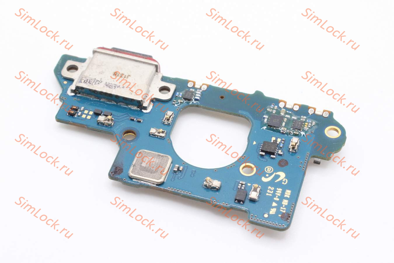 Нижняя плата (шлейф) Samsung G781B Galaxy S20 FE 5G с разъемом зарядки, К-1