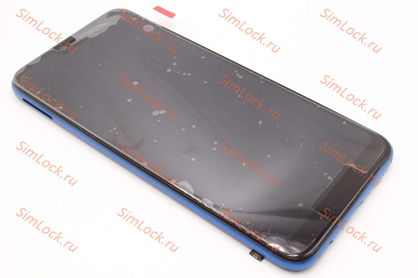 Дисплей Honor 10 (COL-L29), в синей рамке, К-2