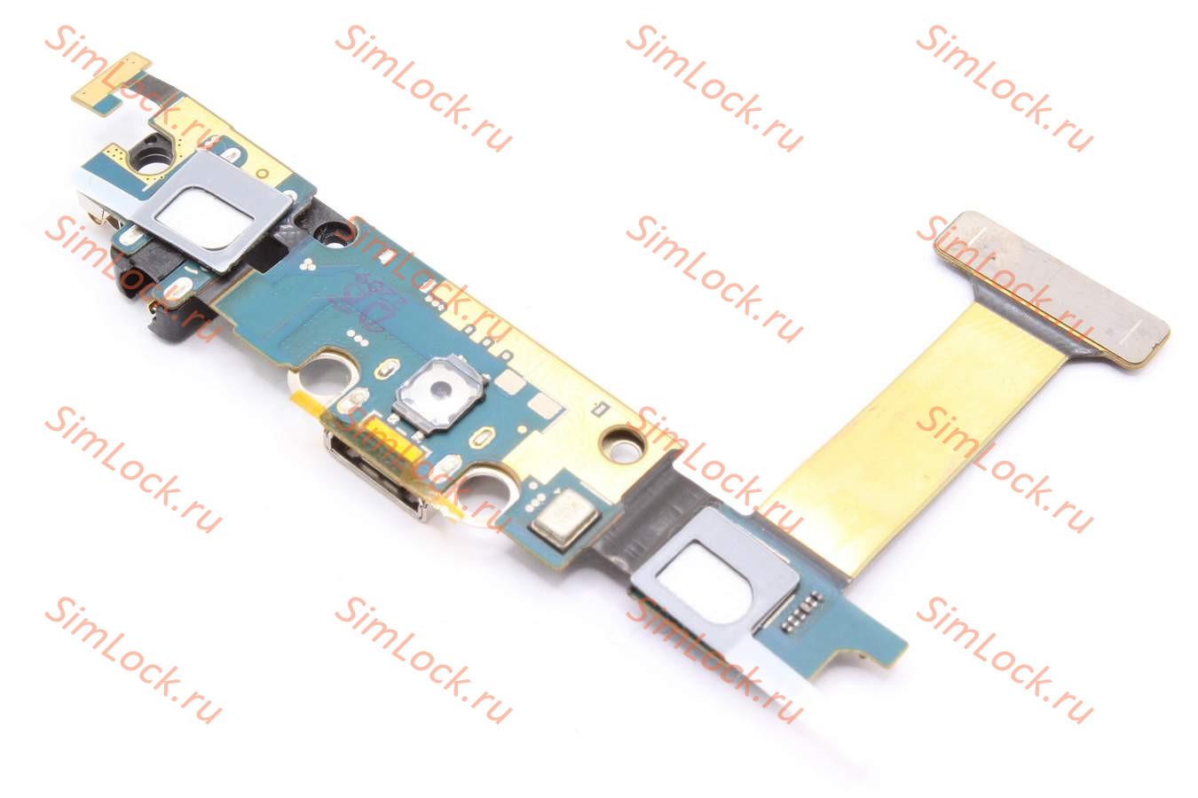 Нижняя плата (шлейф) Samsung G925F Galaxy S6 Edge с разъемом зарядки, К-3